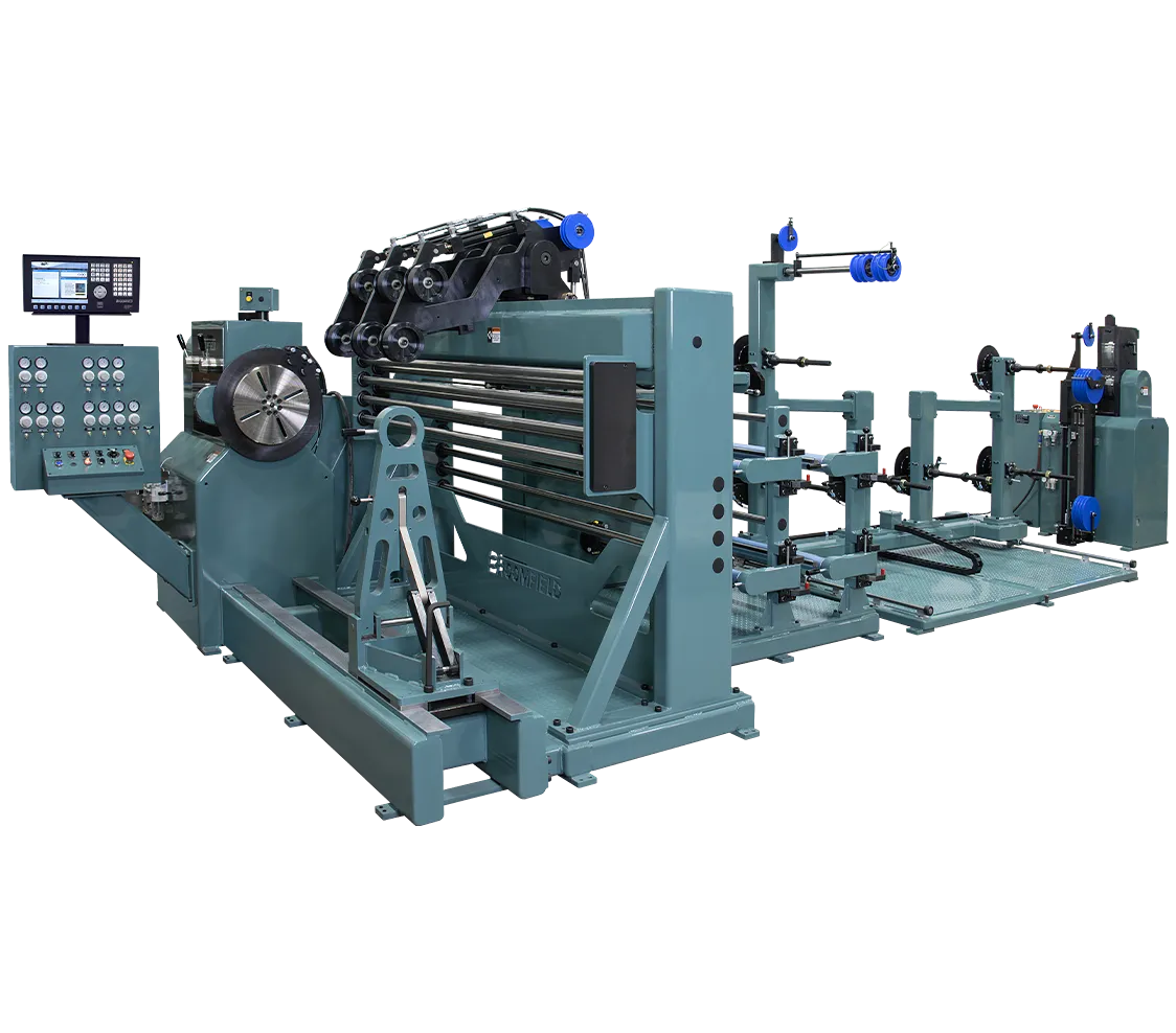 600CMP with Guide arms, Insulation Paper, Wire Dereelers