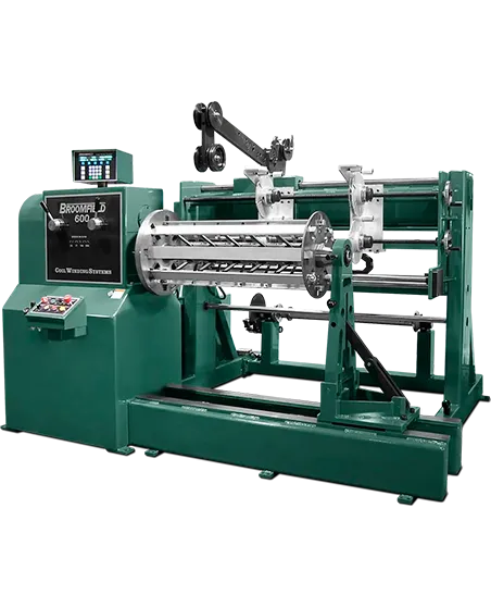 600 Coil Winding Machine with Roud Mandrel